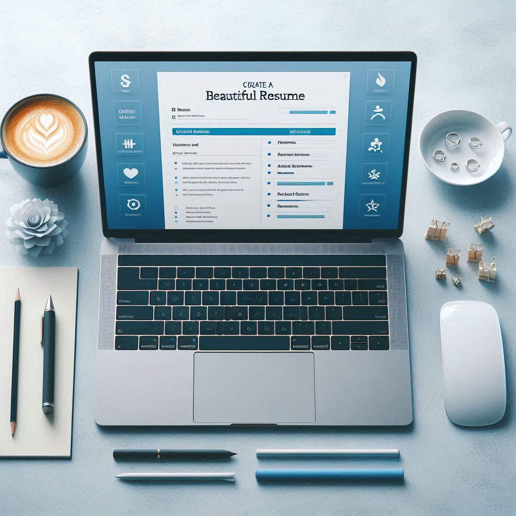 How to Create a Beautiful Resume Using an Online CV Maker