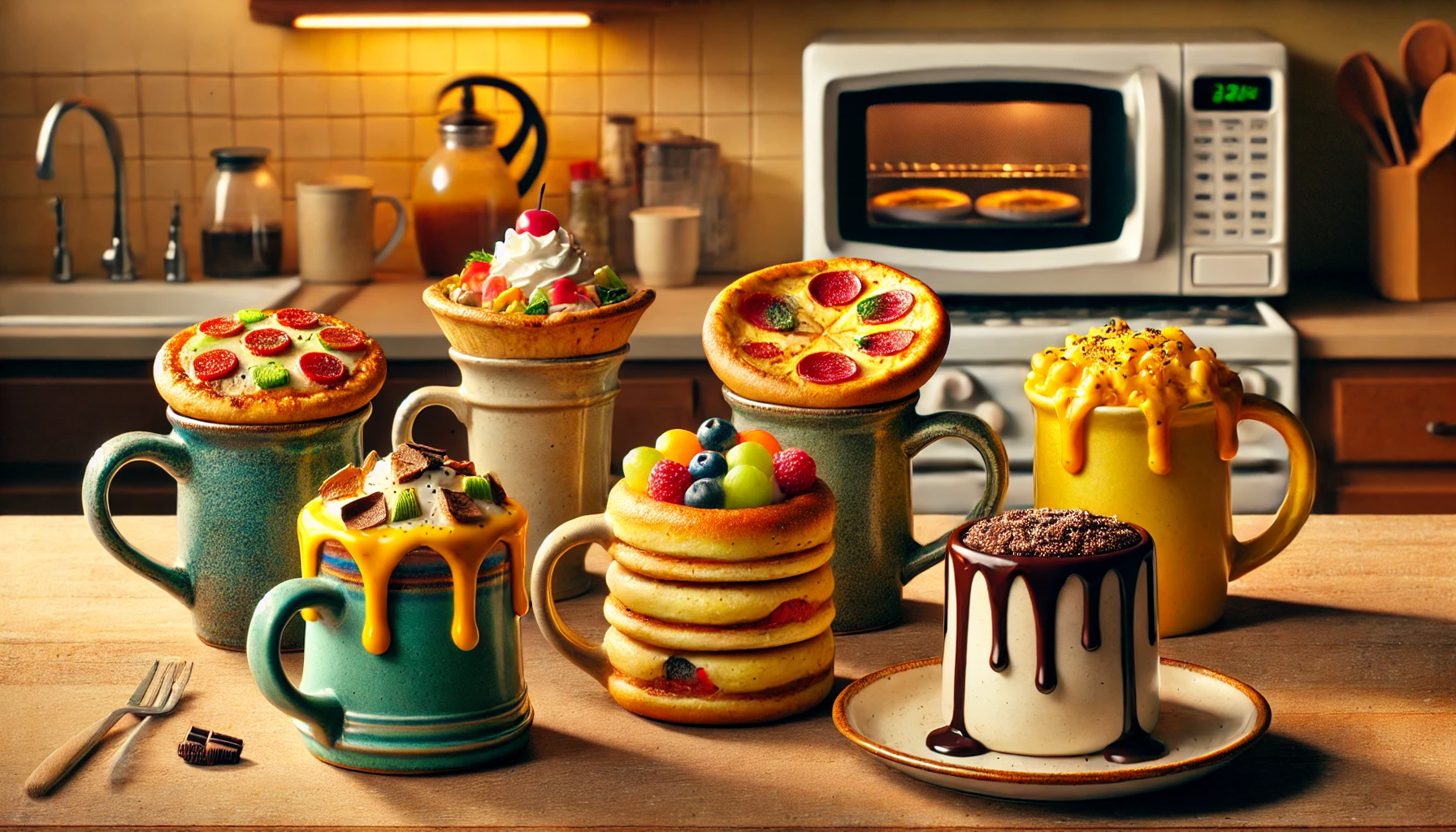 Quick and Delicious Mug Meals You Can Make in Minutes using Microwave